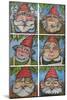 Six Gnomes 2-Tim Nyberg-Mounted Giclee Print