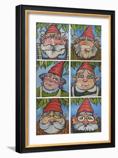 Six Gnomes 2-Tim Nyberg-Framed Giclee Print