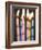 Six Lit Birthday Candles-Tom Grill-Framed Photographic Print