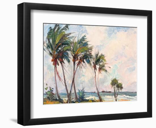 Six Palms-Richard A. Rodgers-Framed Art Print