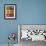 Six Petits Animals-Raphaele Goisque-Framed Art Print displayed on a wall