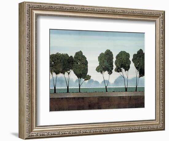 Six Trees-Robert Charon-Framed Art Print