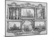 Six Views of St Paul's Cathedral, City of London, 1830-null-Mounted Giclee Print