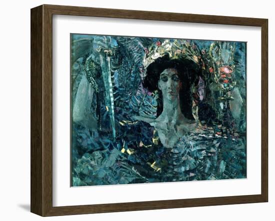 Six-Winged Seraph, 1904-Mikhail Aleksandrovich Vrubel-Framed Giclee Print