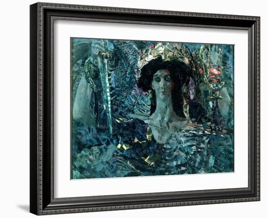 Six-Winged Seraph, 1904-Mikhail Aleksandrovich Vrubel-Framed Giclee Print