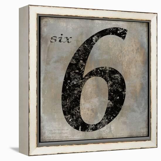 six-Oliver Jeffries-Framed Stretched Canvas