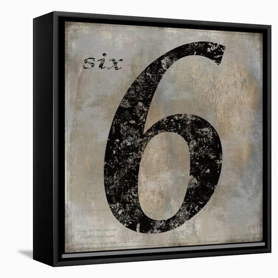 six-Oliver Jeffries-Framed Stretched Canvas