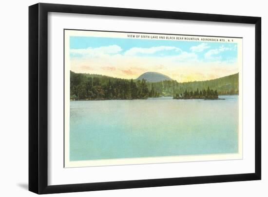 Sixth Lake, Adirondacks, New York-null-Framed Art Print