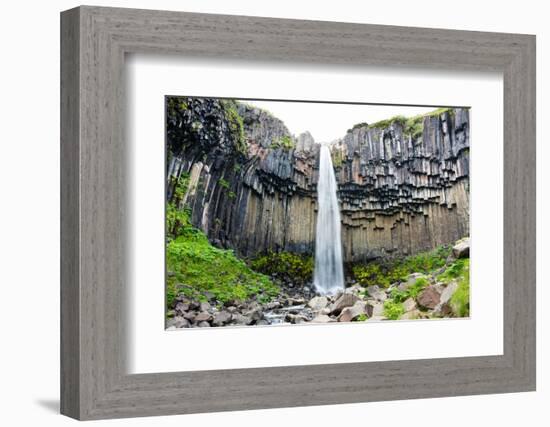 Skaftafell National Park, Svartifoss-Catharina Lux-Framed Photographic Print