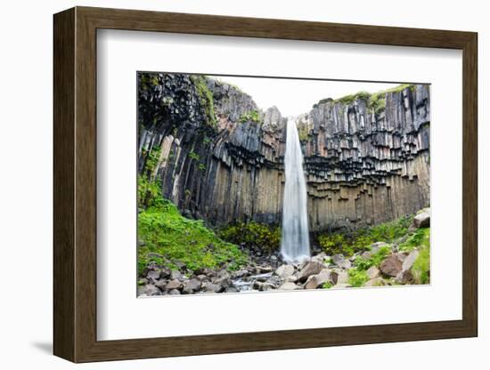 Skaftafell National Park, Svartifoss-Catharina Lux-Framed Photographic Print