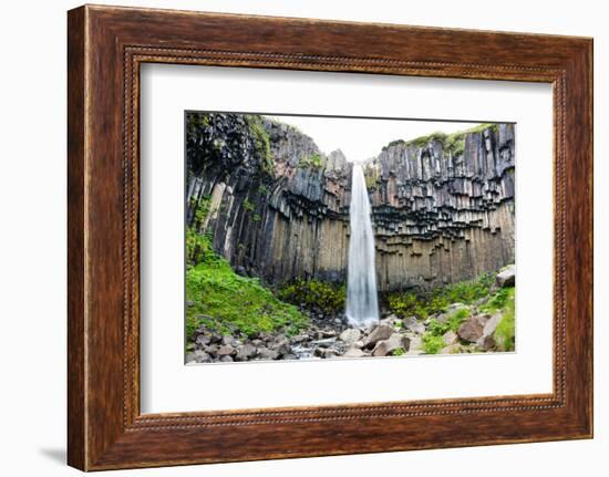 Skaftafell National Park, Svartifoss-Catharina Lux-Framed Photographic Print