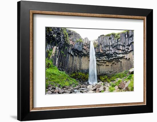 Skaftafell National Park, Svartifoss-Catharina Lux-Framed Photographic Print