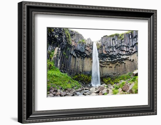 Skaftafell National Park, Svartifoss-Catharina Lux-Framed Photographic Print