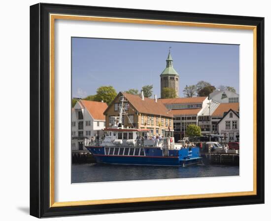 Skagenkaien, Stavanger, Rogaland, Norway, Scandinavia, Europe-Rolf Richardson-Framed Photographic Print