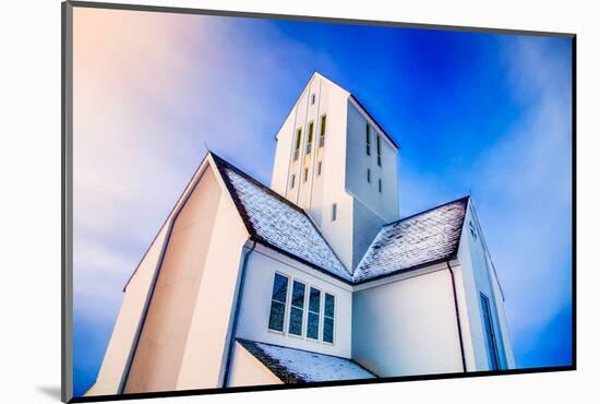 Skalholtskirkja Church, Iceland-null-Mounted Photographic Print