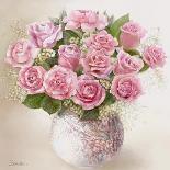 Vase with Roses-Skarlett-Giclee Print