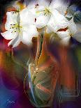 Green Flowers-Skarlett-Framed Premier Image Canvas