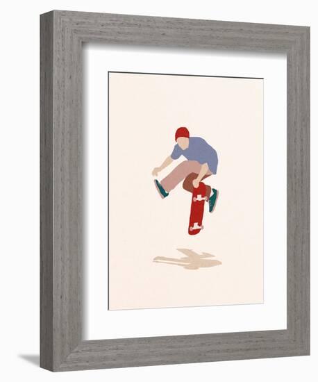 Skate Airwalk-Robert Farkas-Framed Premium Giclee Print