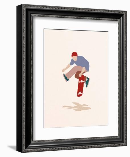 Skate Airwalk-Robert Farkas-Framed Premium Giclee Print