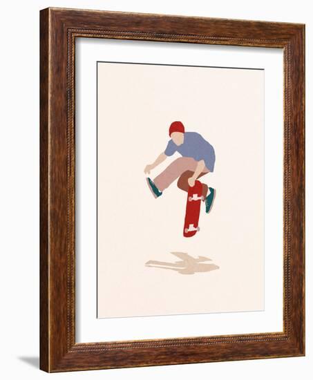 Skate Airwalk-Robert Farkas-Framed Art Print