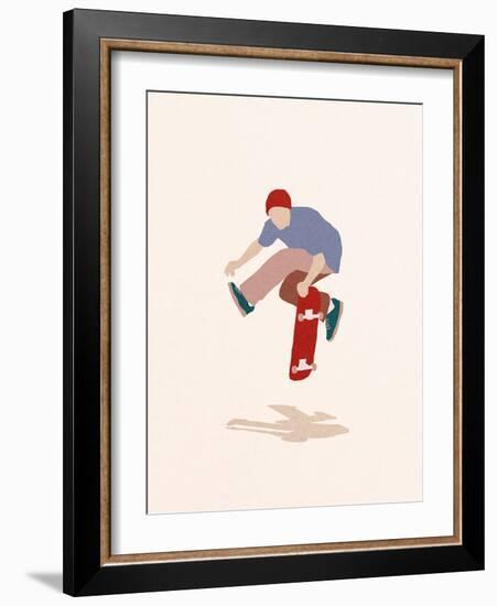 Skate Airwalk-Robert Farkas-Framed Art Print