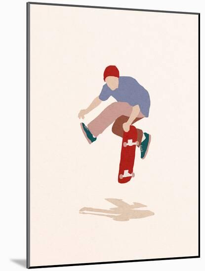 Skate Airwalk-Robert Farkas-Mounted Art Print