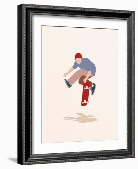 Skate Airwalk-Robert Farkas-Framed Art Print