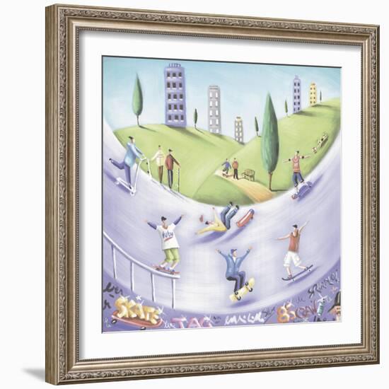 Skate Park-Jo Parry-Framed Giclee Print