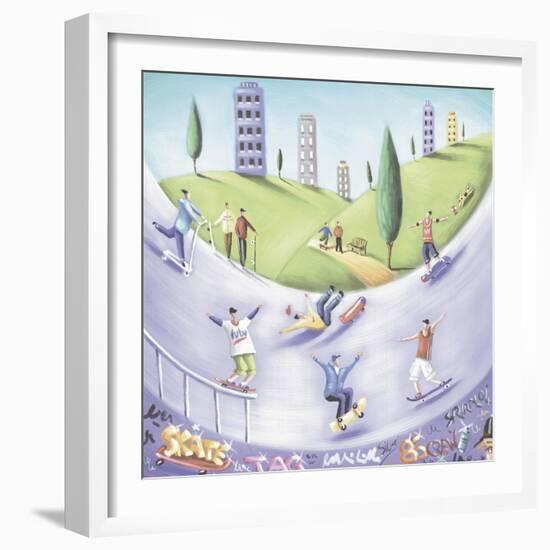 Skate Park-Jo Parry-Framed Giclee Print