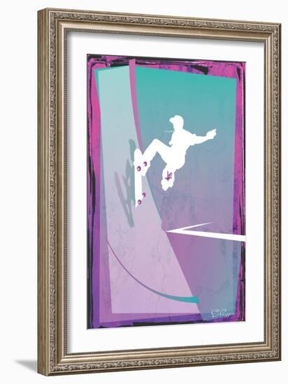 Skate-Sloane Addison  -Framed Art Print