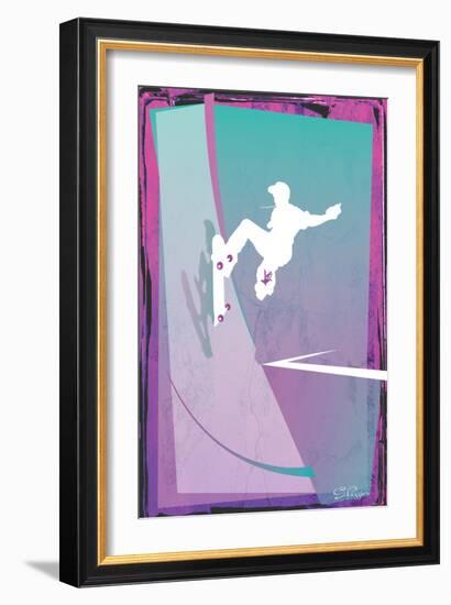 Skate-Sloane Addison  -Framed Art Print