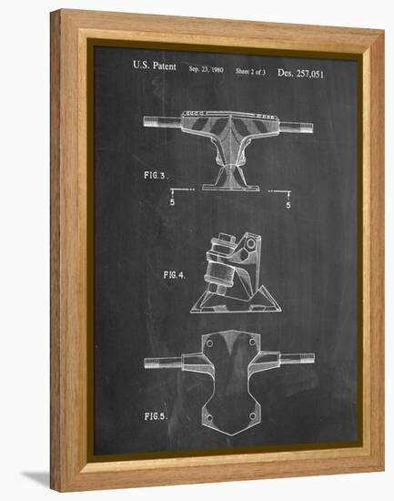 Skateboard Trucks Patent-null-Framed Stretched Canvas