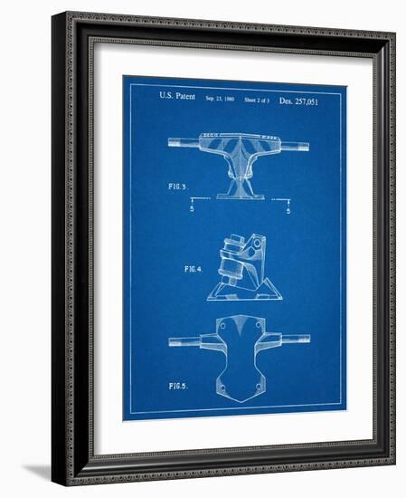 Skateboard Trucks Patent-null-Framed Art Print