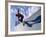 Skateboarder in Action on the Vert-null-Framed Photographic Print