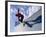 Skateboarder in Action on the Vert-null-Framed Photographic Print