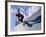 Skateboarder in Action on the Vert-null-Framed Photographic Print