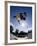 Skateboarder in Action on the Vert-null-Framed Photographic Print