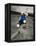 Skateboarder Performing Tricks-null-Framed Premier Image Canvas