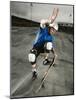 Skateboarder Performing Tricks-null-Mounted Photographic Print