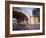 Skater on Frozen Canal, Amsterdam, Netherlands-Michele Molinari-Framed Photographic Print