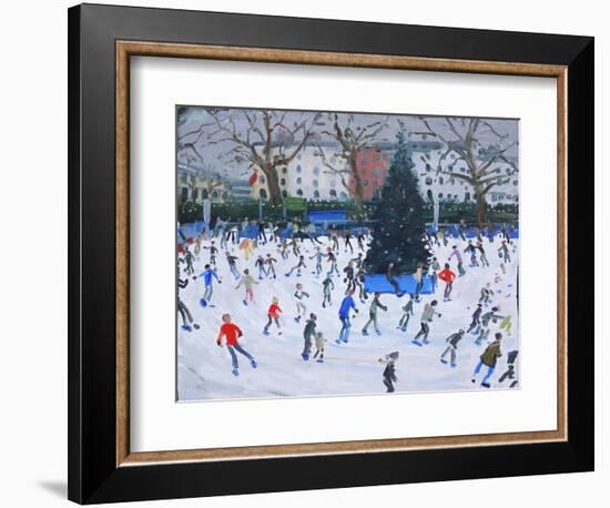 Skating, Natural History Museum, 2012-Andrew Macara-Framed Giclee Print