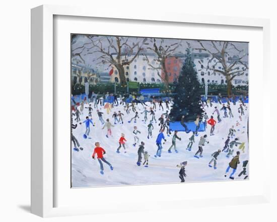 Skating, Natural History Museum, 2012-Andrew Macara-Framed Giclee Print