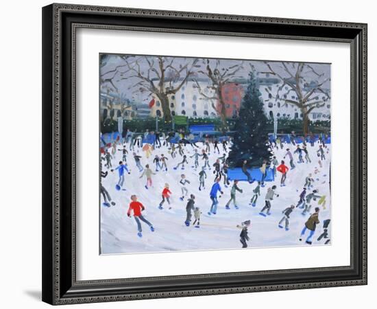 Skating, Natural History Museum, 2012-Andrew Macara-Framed Giclee Print