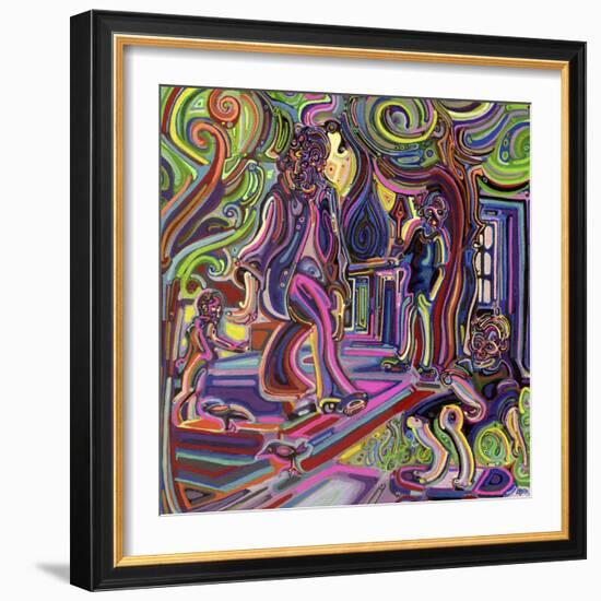 Skating Shoeless-Josh Byer-Framed Giclee Print