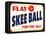 Skeeball Sign-Retroplanet-Framed Premier Image Canvas