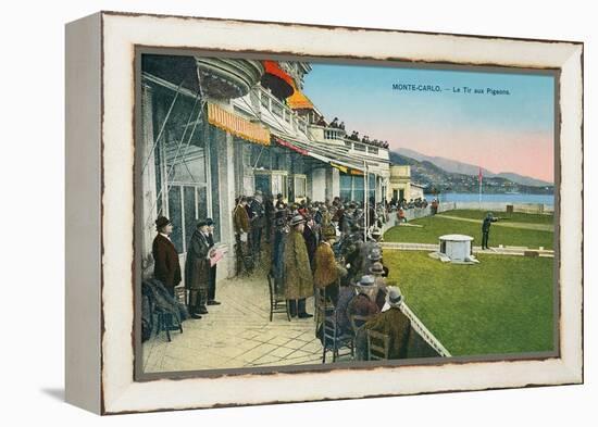 Skeet Shooting, Monte Carlo, Monaco-null-Framed Stretched Canvas