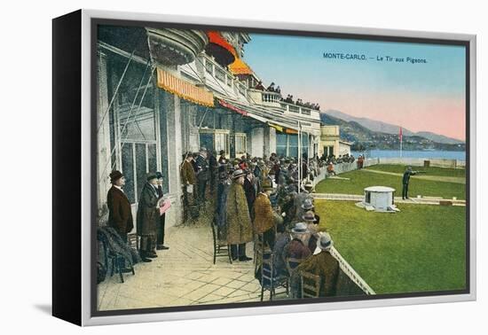 Skeet Shooting, Monte Carlo, Monaco-null-Framed Stretched Canvas