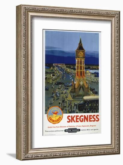 Skegness-null-Framed Art Print