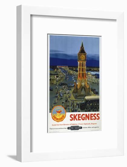 Skegness-null-Framed Art Print