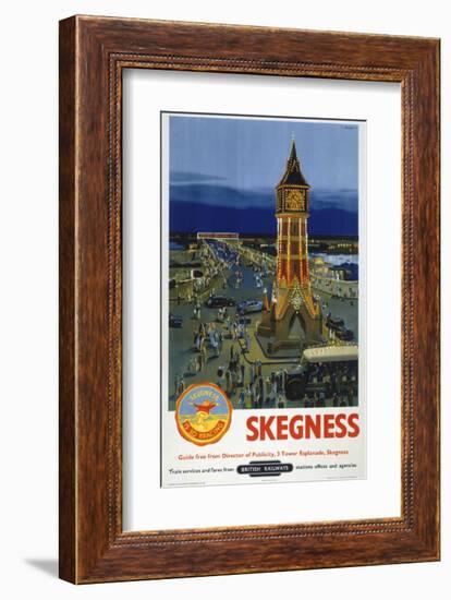 Skegness-null-Framed Art Print